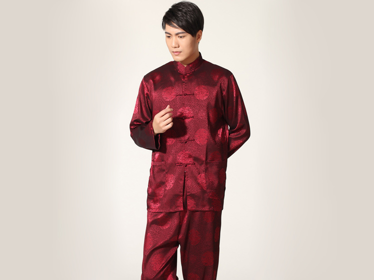 Tai Chi Clothing Long-sleeve Casual Style Linen Suit